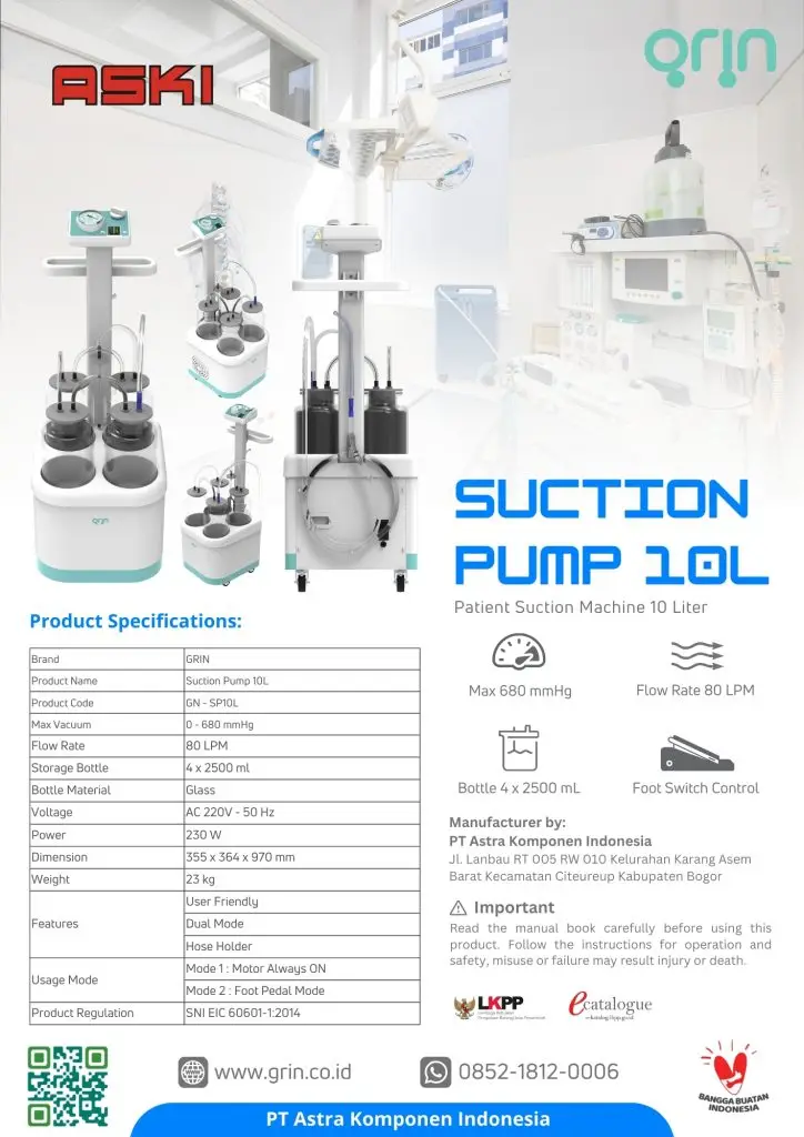 Suction Pump 10L