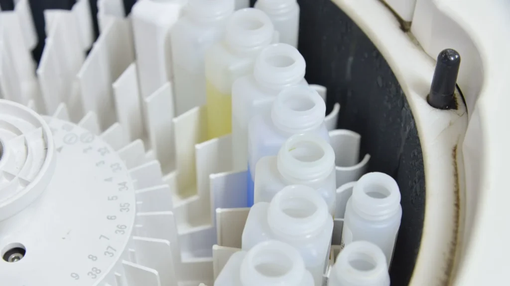 Dry Chemistry Analyzer adalah perangkat penting dalam laboratorium klinik yang digunakan untuk analisis darah berbasis reagen kering.