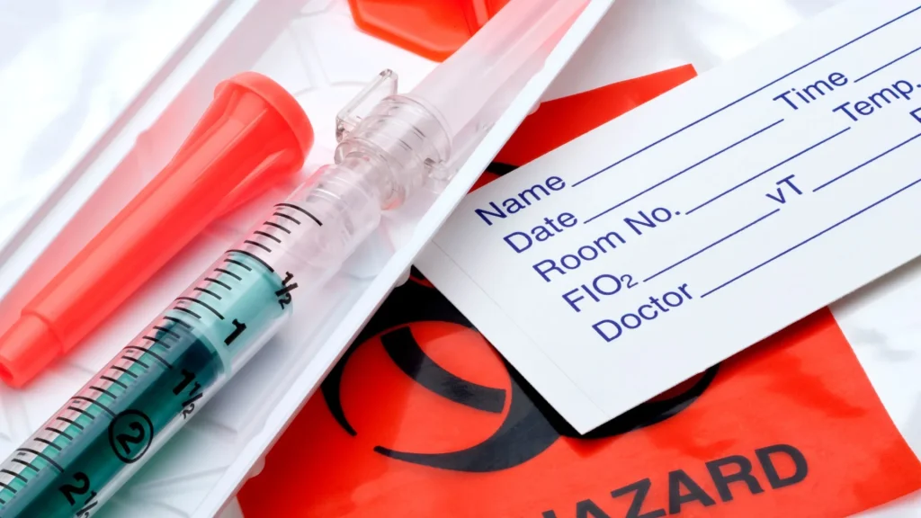 Arterial Blood Gas (ABG) syringe adalah alat khusus yang digunakan untuk mengambil sampel darah arteri guna dianalisis kandungan gas-gas penting seperti oksigen (O₂), karbon dioksida (CO₂), dan pH darah.