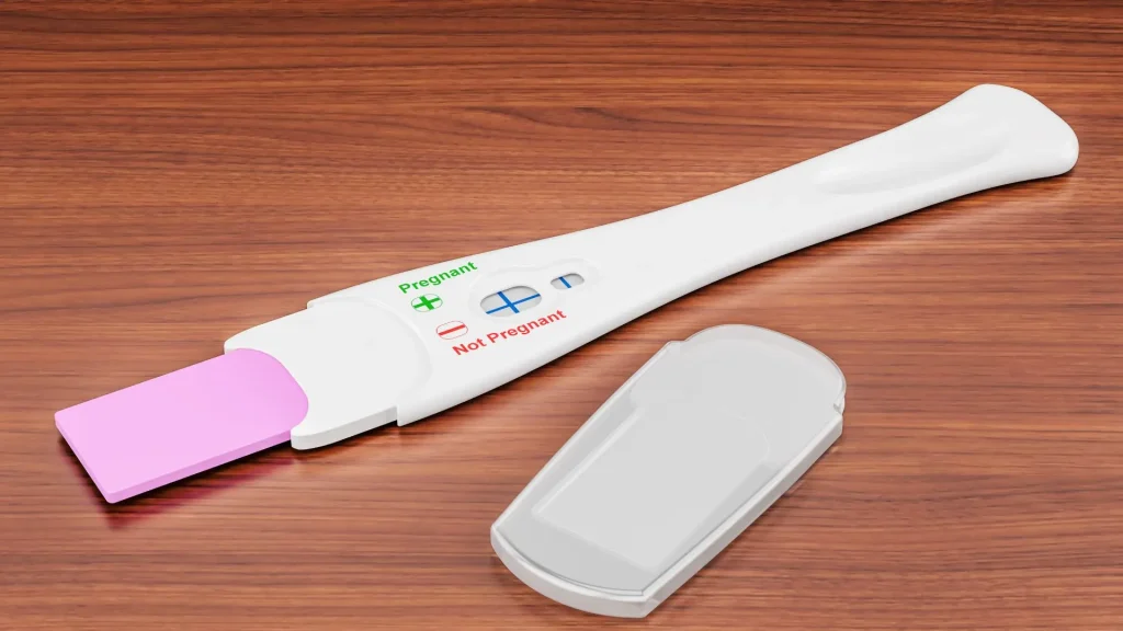 Urine hCG rapid test adalah alat uji kehamilan yang praktis dan dapat digunakan di rumah.