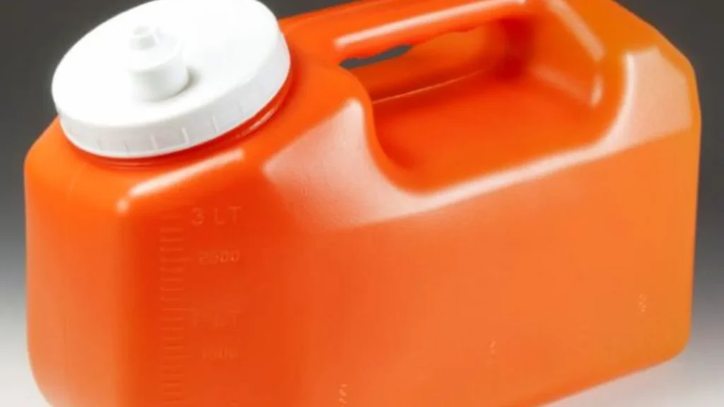 24-hour urine collection container adalah wadah khusus yang dirancang untuk menampung seluruh urin yang dikeluarkan seseorang selama 24 jam penuh.