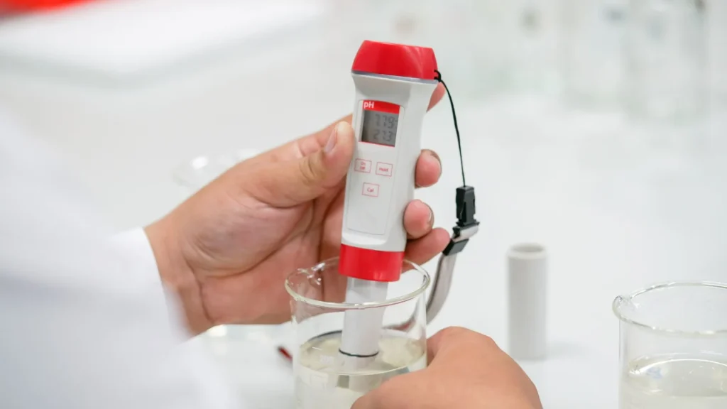 Urine pH meter adalah alat diagnostik yang digunakan untuk mengukur tingkat keasaman atau kebasaan (pH) urin.