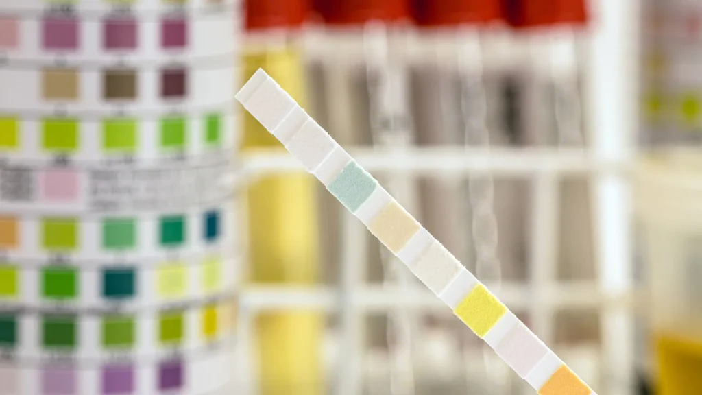 Test strip memungkinkan pengguna melakukan pemeriksaan kesehatan secara mandiri di rumah tanpa harus datang ke laboratorium.