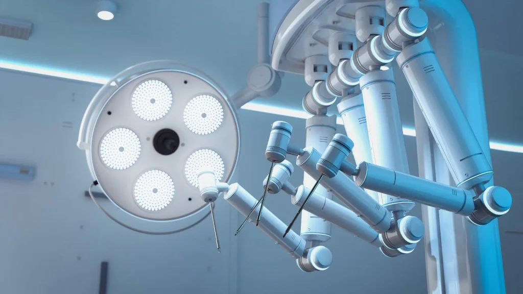 Dalam dunia bedah modern, kamera 3D dan lengan robotik menjadi dua komponen utama yang bekerja secara sinergis untuk meningkatkan presisi tindakan.