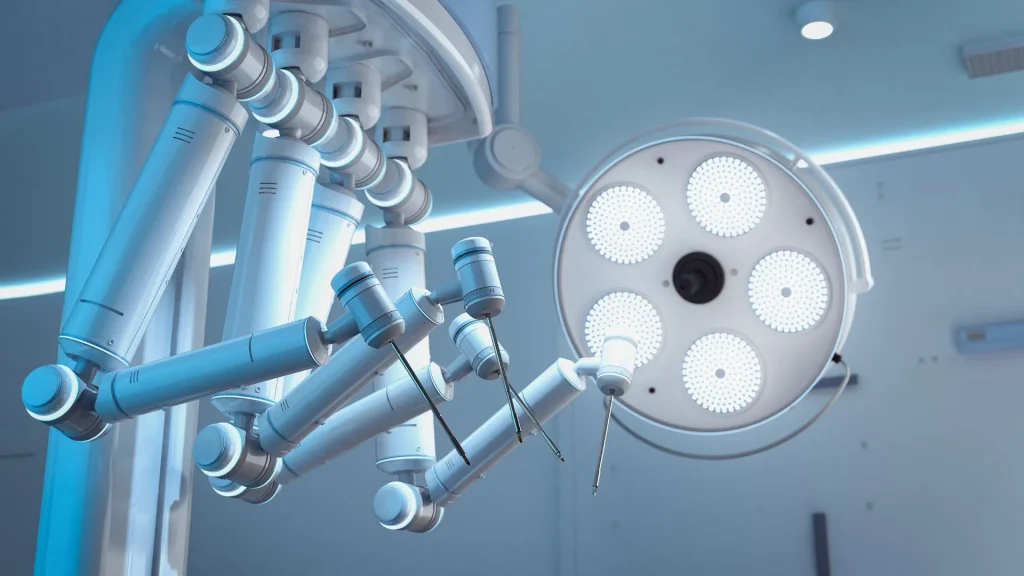 Integrasi AI dalam bedah robotik menuntut penggunaan data pasien dalam jumlah besar, sehingga isu privasi menjadi salah satu tantangan utama.