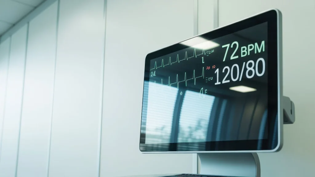 Monitor multiparameter menjadi perangkat utama dalam pengawasan intensif karena mampu merekam berbagai tanda vital secara simultan.