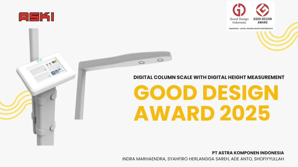 Produk ASKI yang meraih penghargaan Good Design oleh Japan Institute of Design Promotion.