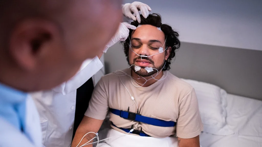 Pemeriksaan gangguan tidur membutuhkan analisis data fisiologis yang kompleks.