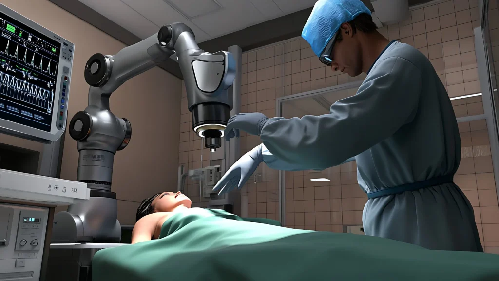 Robot-assisted surgery menjadi salah satu inovasi paling signifikan dalam dunia bedah modern, terutama melalui penggunaan sistem Da Vinci yang menawarkan presisi tinggi.