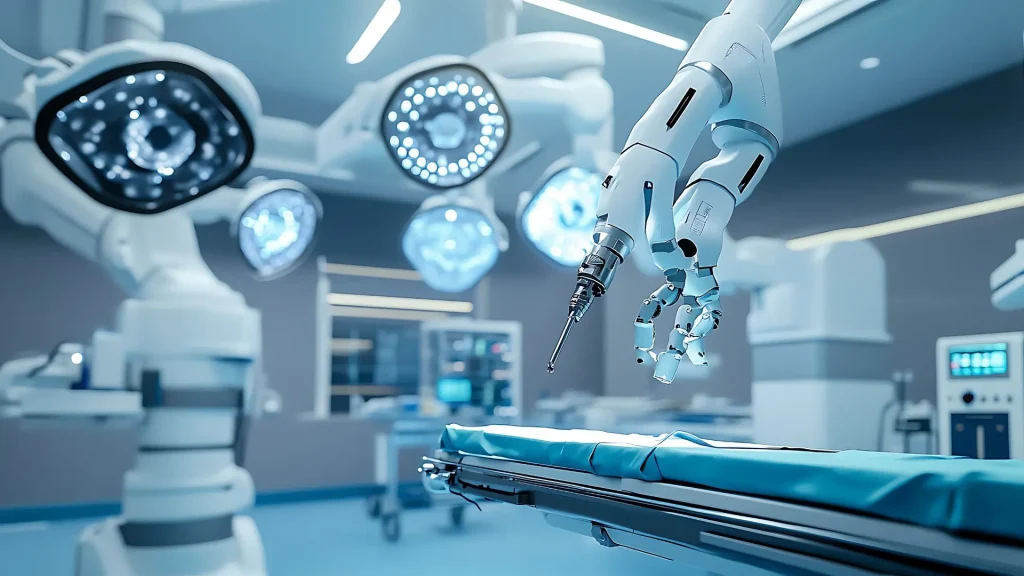 Da Vinci Surgical System memberikan keunggulan signifikan dalam praktik bedah modern melalui presisi gerakan instrumen yang sangat tinggi.