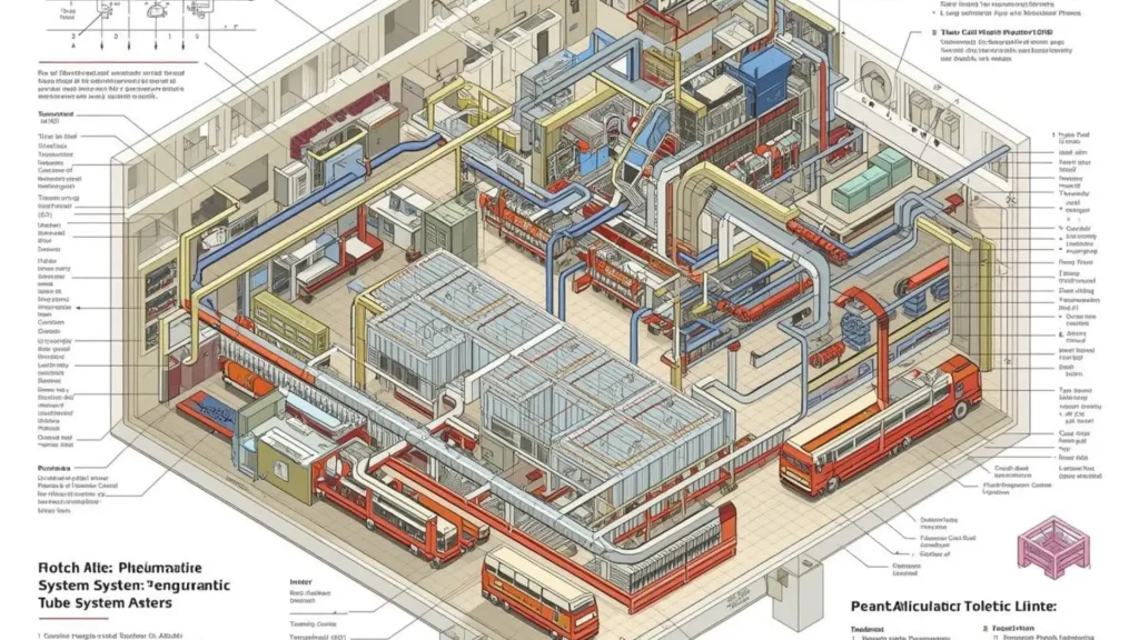 Pneumatic Tube System menjadi bagian penting dalam operasional rumah sakit besar dengan volume layanan tinggi.