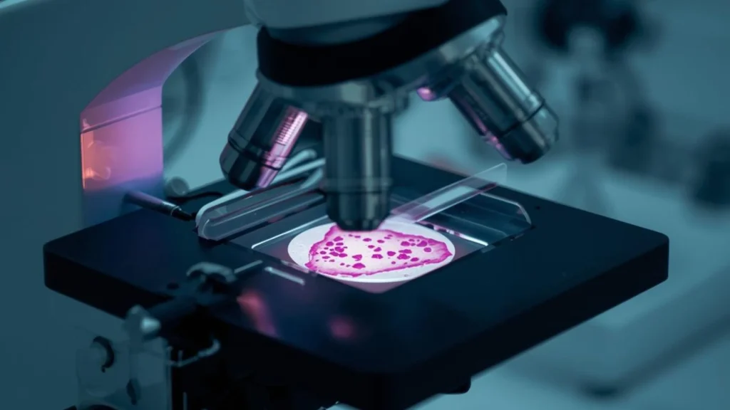 Mikroskop digital berperan penting dalam menurunkan variabilitas hasil pemeriksaan yang kerap terjadi pada penilaian manual.