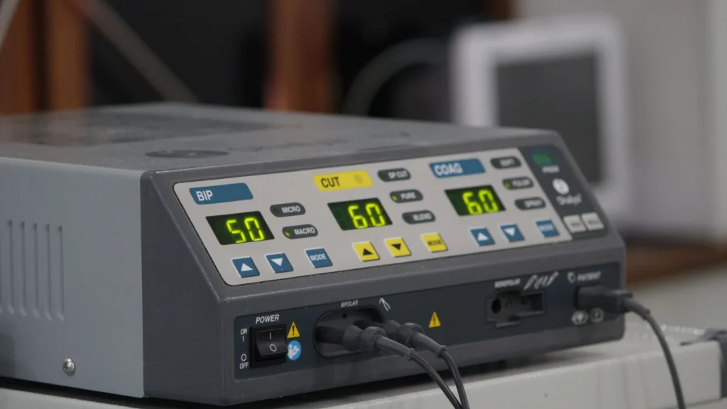 Auto tissue control memberikan kemampuan untuk mengatur energi secara otomatis sehingga mode cut dan coag menjadi lebih stabil dan akurat.